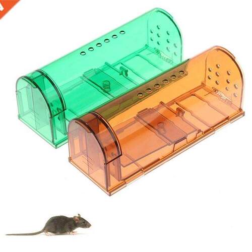 Reusable Home Use Mousetrap Self-locking Rat Cage Humane Liv