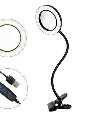 Lampu Pembesar Lensa Kaca Optik Lampu Leher Angsa Logam 3