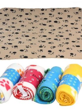 Dog Bed Fleece Blankets Fleece Warm Winter Soft Touch Large