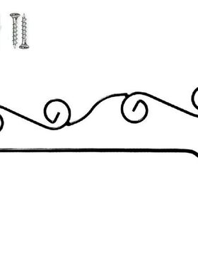 Metal Flag Wall Scroll Hanger Flagpole Weather-proof