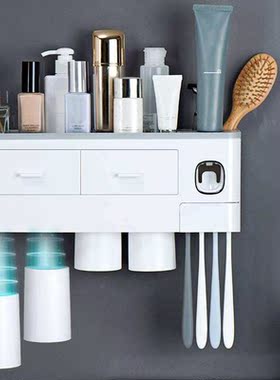 Hot Magnetic Adsorption Inverted Toothbrush Holder