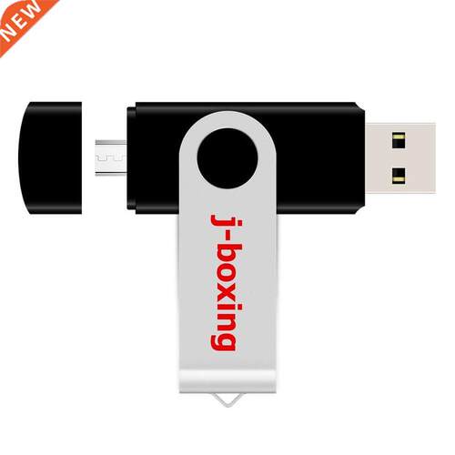 J-boxing Black OTG флешки 16GB Dual Port Pendrive 16gb