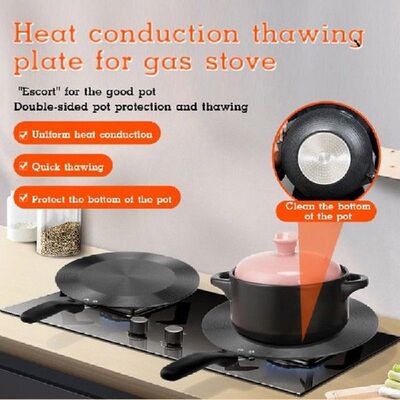 Anti-Burning Black Thawing Plate Anti-Overflow Pot Gas