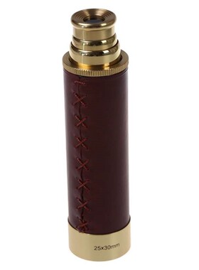 NEW Pocket telescope Brass 25x30 binoculars Monocular Teles