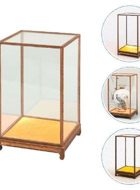 Display Box Stand Cube Shelfriser Figure Risers Glass Clear