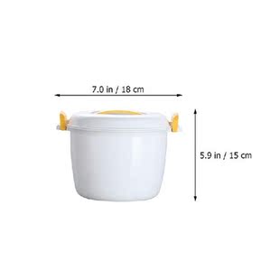 20cm Microwave Rice Cooker Multifunction Rice Cooking