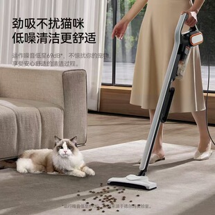 德尔玛DX700PRO吸尘器家用推杆强力地毯螨虫手持吸猫狗毛大功率