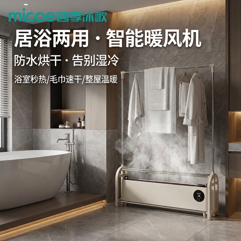 浴室防水烘干家用石墨烯