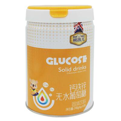 熊孩儿送钙铁锌萄葡萄糖益UMV生元葡糖粉营养品独立30条罐装买二
