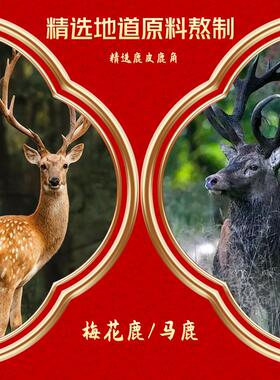 鹿粉即食IFE独立包装2胶0g4新款铁盒阿胶速溶鹿胶正粉品