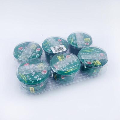 SNM双钱梧州龟苓膏200gx6碗装即食果冻布丁牌闲 零食红原味豆休特