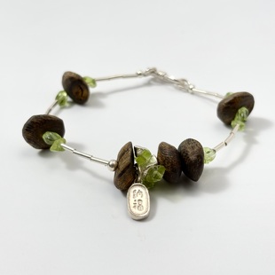 【直播—橄榄枝】zeroline橄榄石手链女沉香手串木作生日礼物
