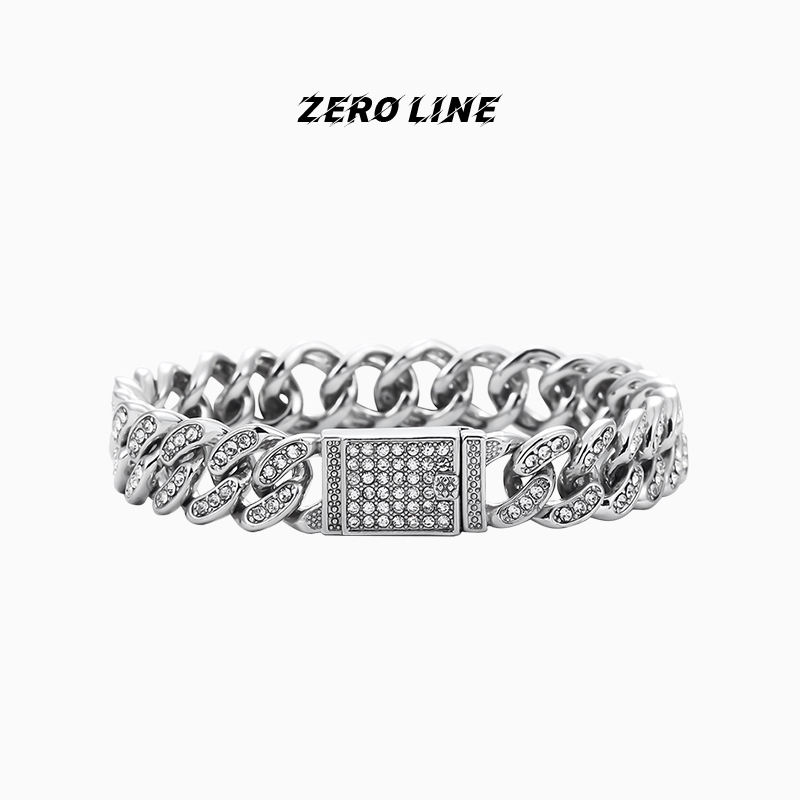 zeroline爆闪满钻手链女男中性