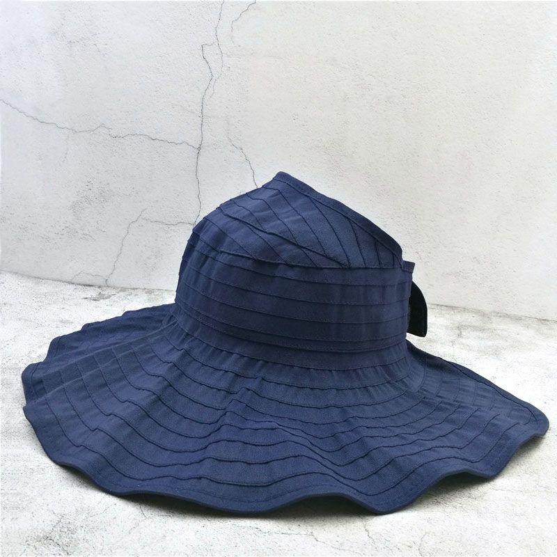 折叠遮阳帽夏天女防紫外