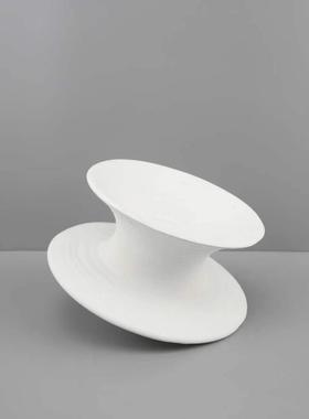 超杰北欧陀螺几何帽子轻奢样板房工艺品桌面书房卧室家居饰品摆件