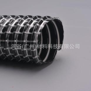 HG801聚酯纤维螺旋钢丝加强真空吸尘管塑筋软管 951FR阻燃软管