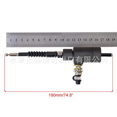 GOOFIT 摩托车配件 钛黑色 改装液压碟刹离合器总成(带油杯）