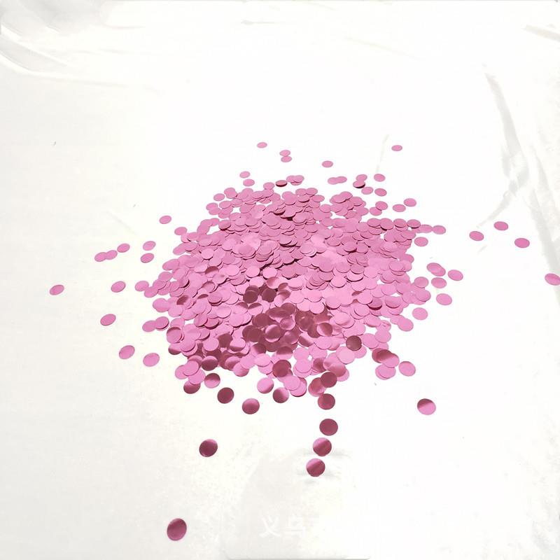 亮片500克波波球透明球填充物金银彩舞台撒花1.5cm小圆形纸屑庆典