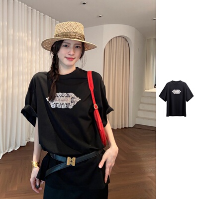 GRAMA GRASS中古纹样印花T恤