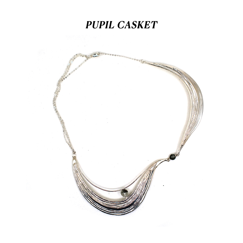 PupilCasket新中式纯银锁骨链