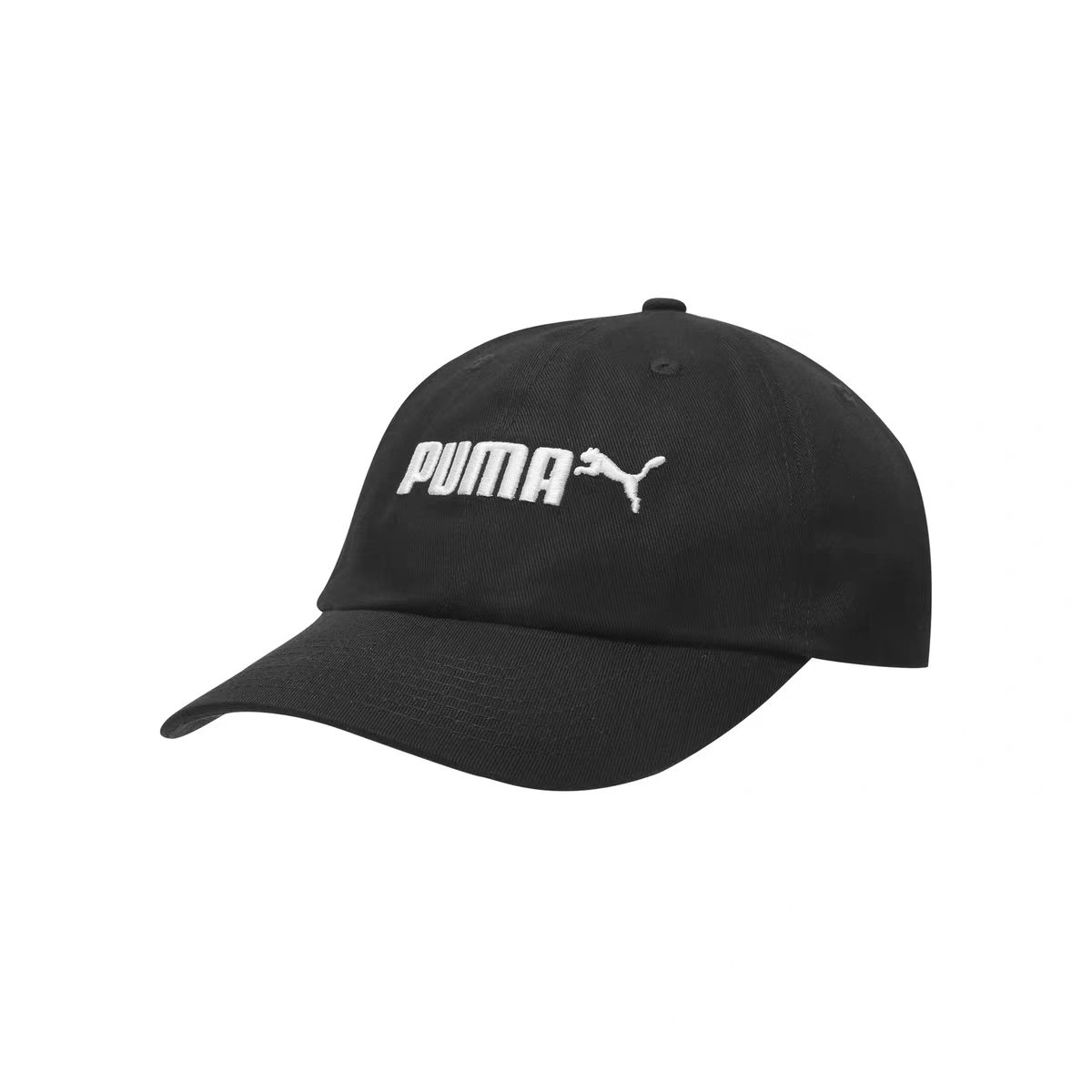 PUMA彪马黑色LOGO刺绣棒球帽