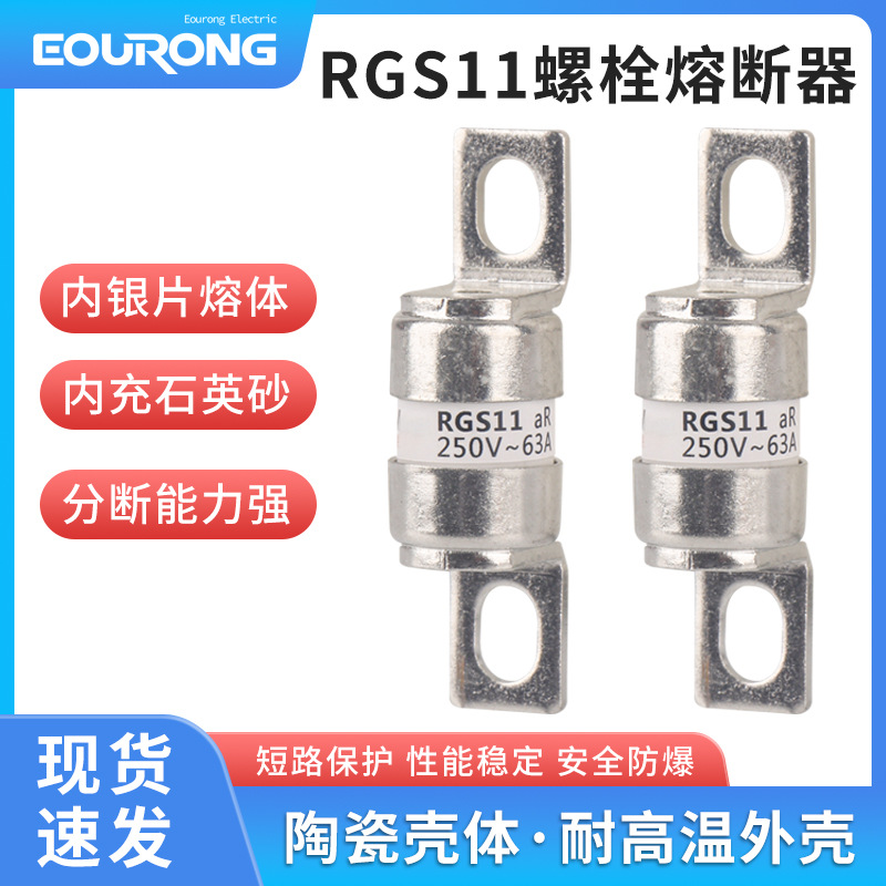 熔断器RGS11CR2L250V25A32A40A50A63A75A80A100A125A160A高分断