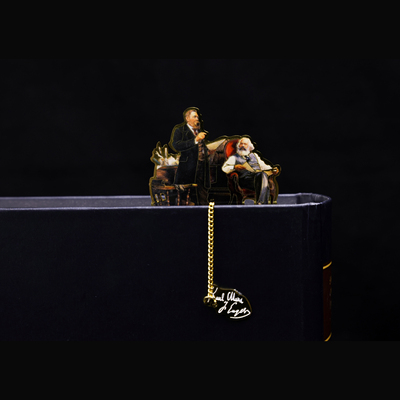 文创—一生挚友系列—《支持恩格斯撰写〈反杜林传〉》书签