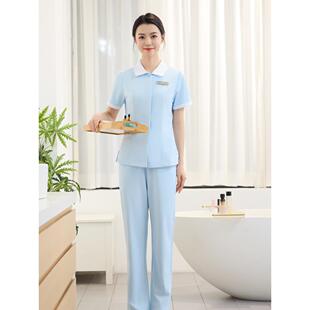 防静电护士短袖套装医院养老院护理服牙科医美整形工作服套装女