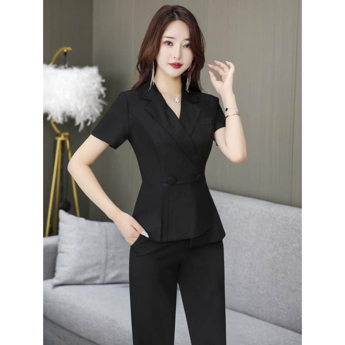 职业套装空姐制服高级健康中心足浴俱乐部足浴技师工作服修脚优雅