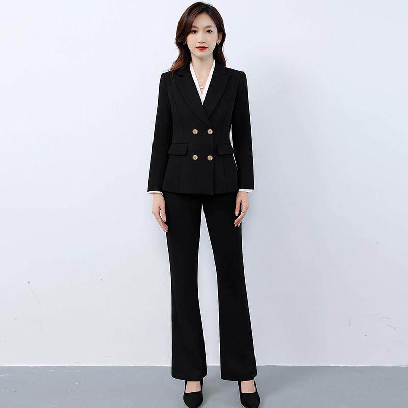 小西装套装女2026新款春秋大学生面试正装高级感上班服西服两件套