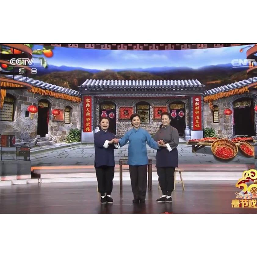 复古盘扣斜偏大襟褂中老太太奶奶婆婆外套朝阳沟戏曲演出服装