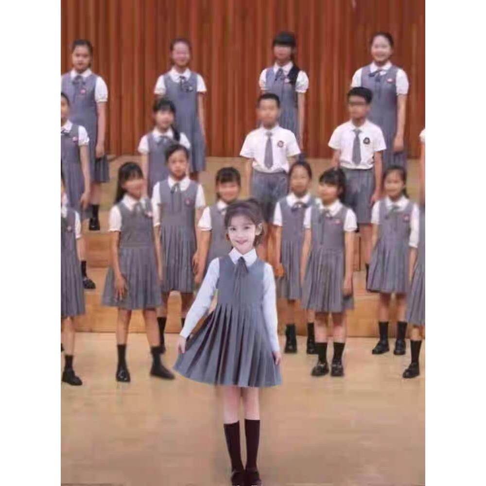 小学生校服礼服秋季新款幼儿园园服男女童学院风大合唱演出服班服