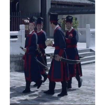 带刀御前大内侍卫服装捕快捕头家丁明朝官兵古装成人衙役卫兵服装