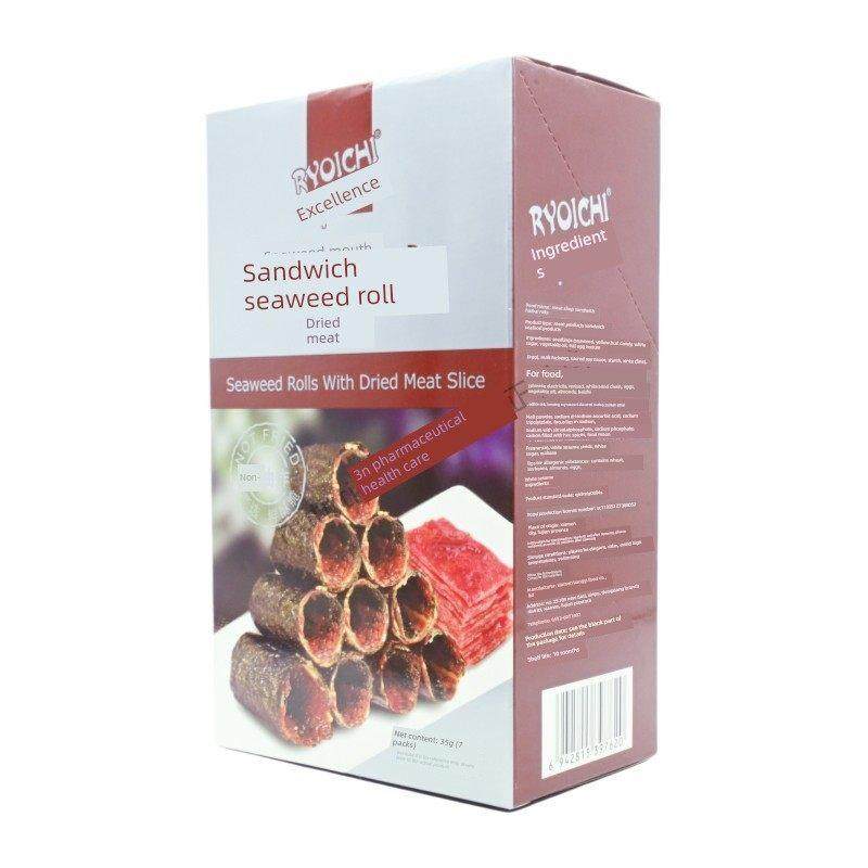 采购产品原料，肉，夹海苔卷，非油炸美，精心挑干选的原料，味和,零食/坚果/特产,海苔系列,淘宝优惠券,粉丝福利购,淘宝优惠卷