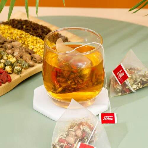 菊花明茉子莉花决枸LAY杞茯苓茶熬夜恢生复茶清润下火独立茶包养