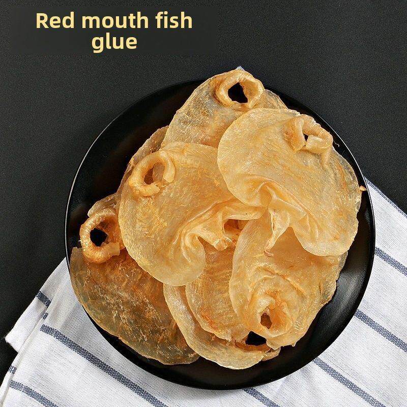 赤嘴TOU鳘鱼胶干货胶深海年天然赤鱼肚花胶孕妇月子滋补陈品煲汤