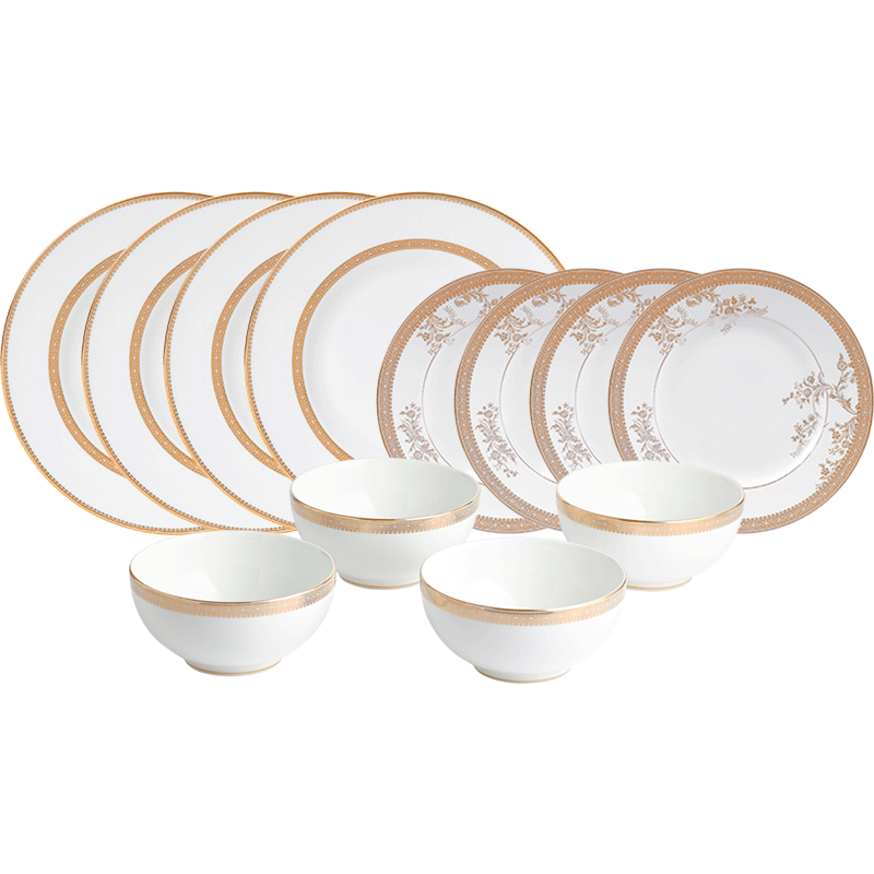 金色骨瓷餐具Wedgwood