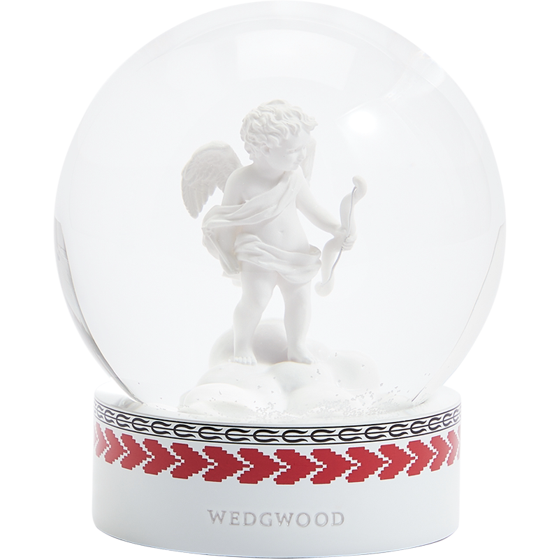 【情人节礼物】WEDGWOOD2024年度限定情人玻璃雪花球摆件装饰