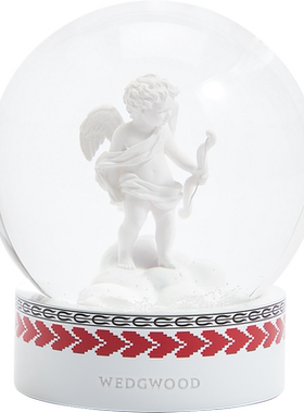 【情人节礼物】WEDGWOOD2024年度限定情人玻璃雪花球摆件装饰