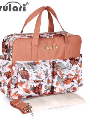 Baby Diaper Baglarge Stylish Tote Travel Baby Bag Maternal