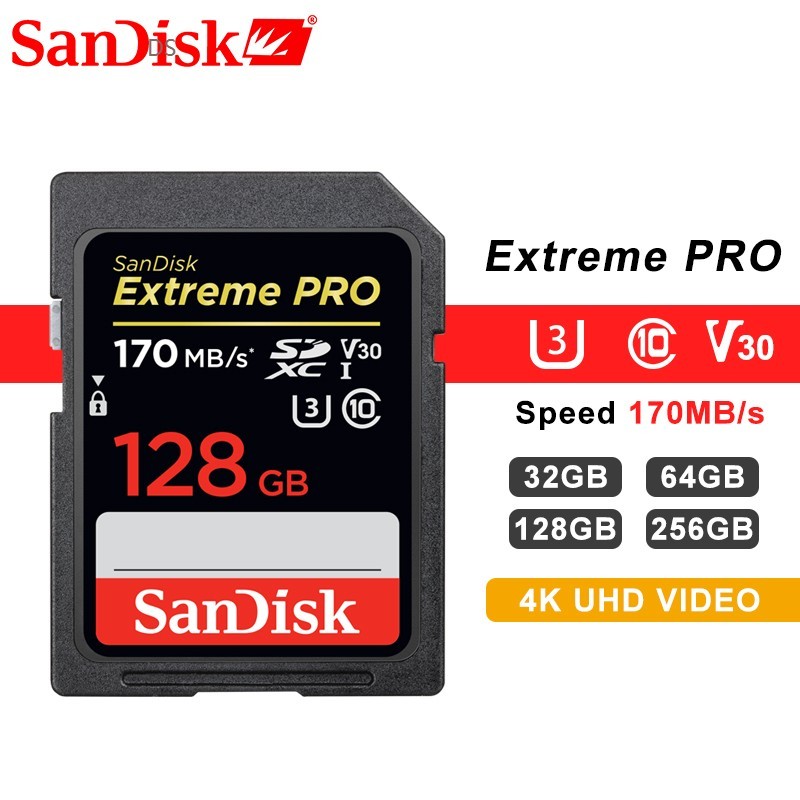 SanDisk SD Card 16GB 32GB 64GB 128GB