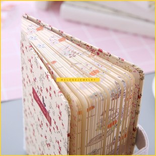 New Arrival A6 Creativity Floral Flower Notebook Diary Weekl