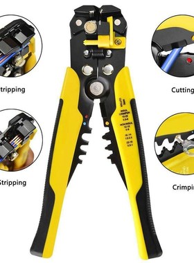 Crimper Cable Cutter Automatic Wire Stripper Multifunctiona