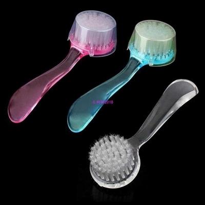 Soft Bristle Facial Brush Scrub Exfoliating Face Skin Care C