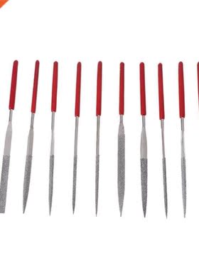 10 pcs Needle Files Cving Jeweler Diamond Metal Glass Ston