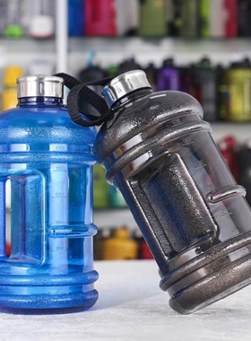 2.2L Large Capacity Water Bottle PETG BPA Free Handgrip Kett