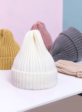 Winter Baby Hat For Kids Warm Knitted Baby Accessories Girl