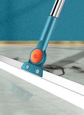 Scratch the bathroom floors tow the silicone magic sweeps th