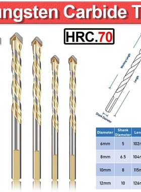Tile Drill Bits  Porcelain Tungsten Ceramic Concrete Brick W