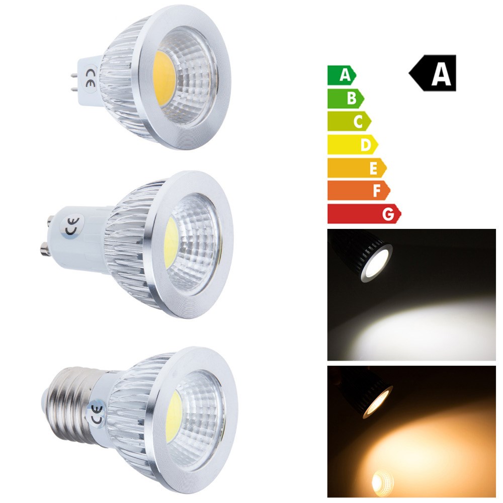 COB LED Spotlight E27 G10 9W 12W 15W 220V 110V Lama LED Lamp